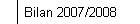 Bilan 2007/2008