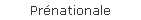 Pr�nationale