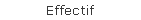 Effectif